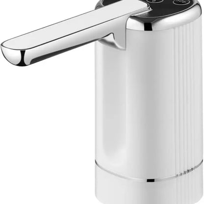 5-Gallon Electric Water Dispenser Pump – Rechargeable, Foldable Design with Type-C Compatibility, Includes 2 Silicone Hoses and Stainless Steel Weight Sinker for Home, Office, and Camping Use